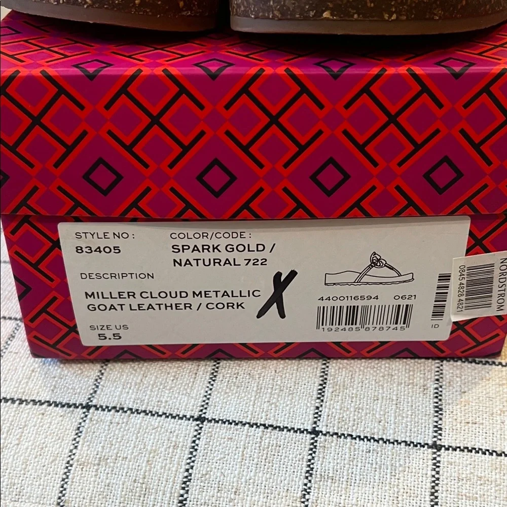 Tory Burch Miller Cloud, gold, 5.5 - Picture 2 of 5